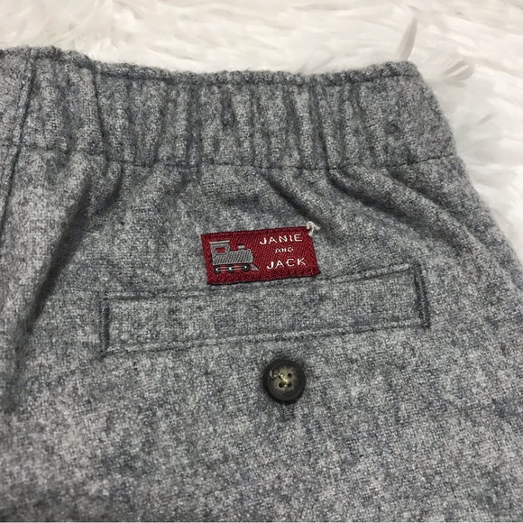 Janie and Jack | 3-6 mos Grey Wool Bottoms - Picture 3 of 11